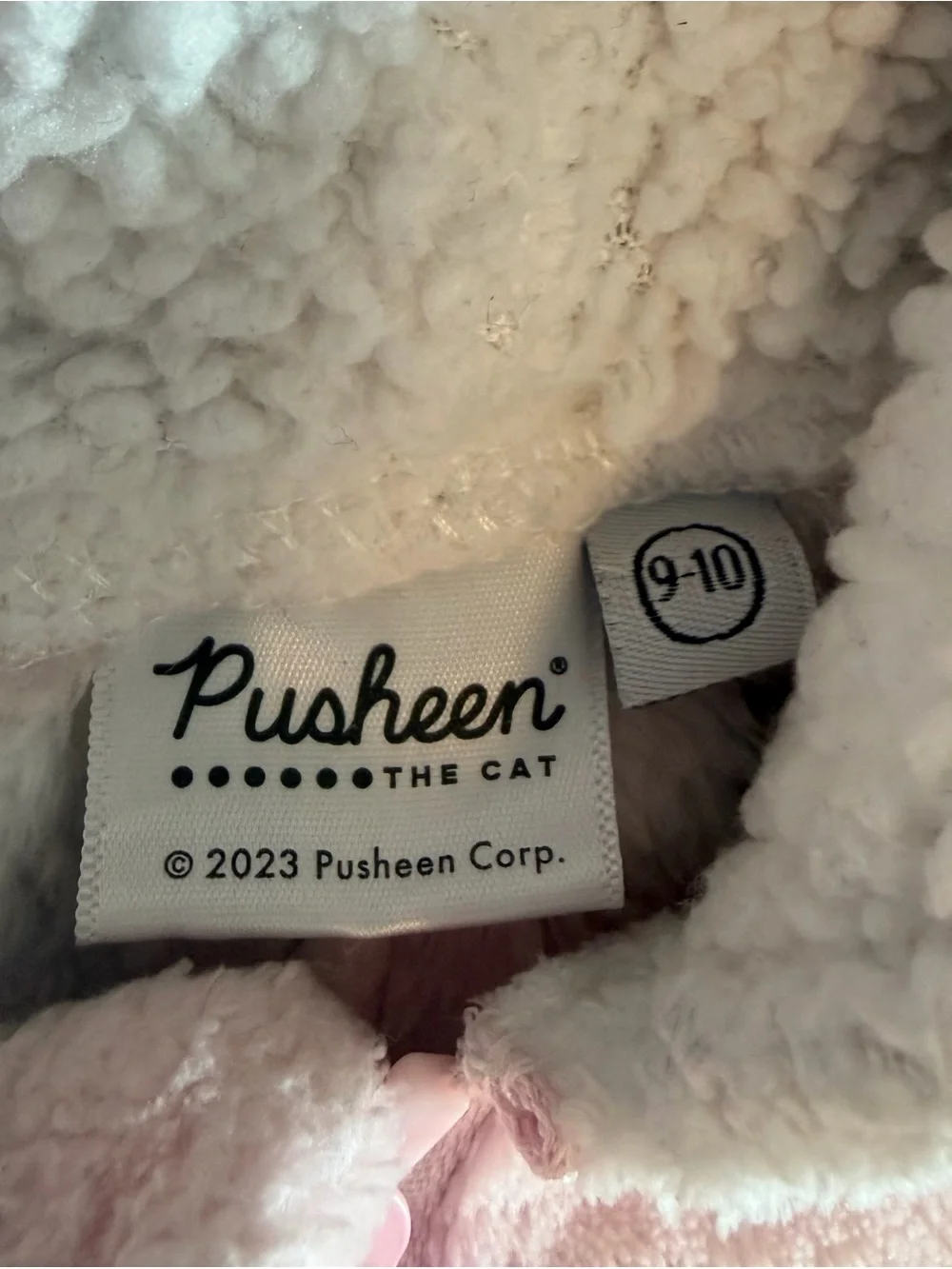 Pusheen Plush Pink Fleece Hooded Onesie - Slim Fit